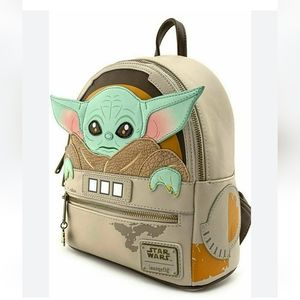 Loungefly baby yoda backpack